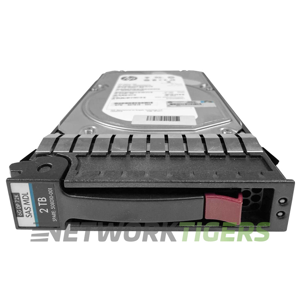 HPE 649327-002 MB2000FBZPN 3.5 in SAS 2TB 6G 7.2K LFF MDL DP Server Hard Drive