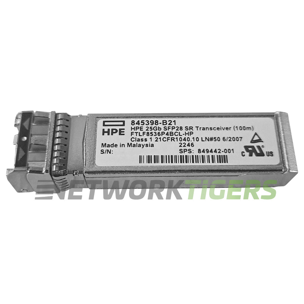 HPE 845398-B21 25 Gigabit BASE-SR 100m SFP28 Transceiver