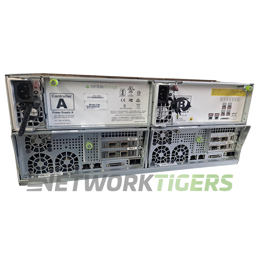 HPE C5K-4F-126T-F Nimble Storage CS5000 w/ 126TB Hard Drive Capacity