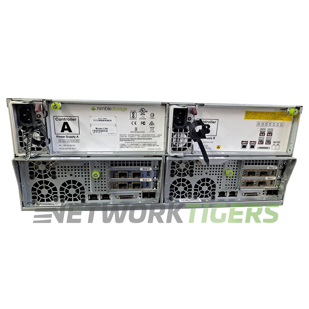 HPE C5K-4P-210T-G Nimble Storage CS5000 w/ 210TB Hard Drive Capacity