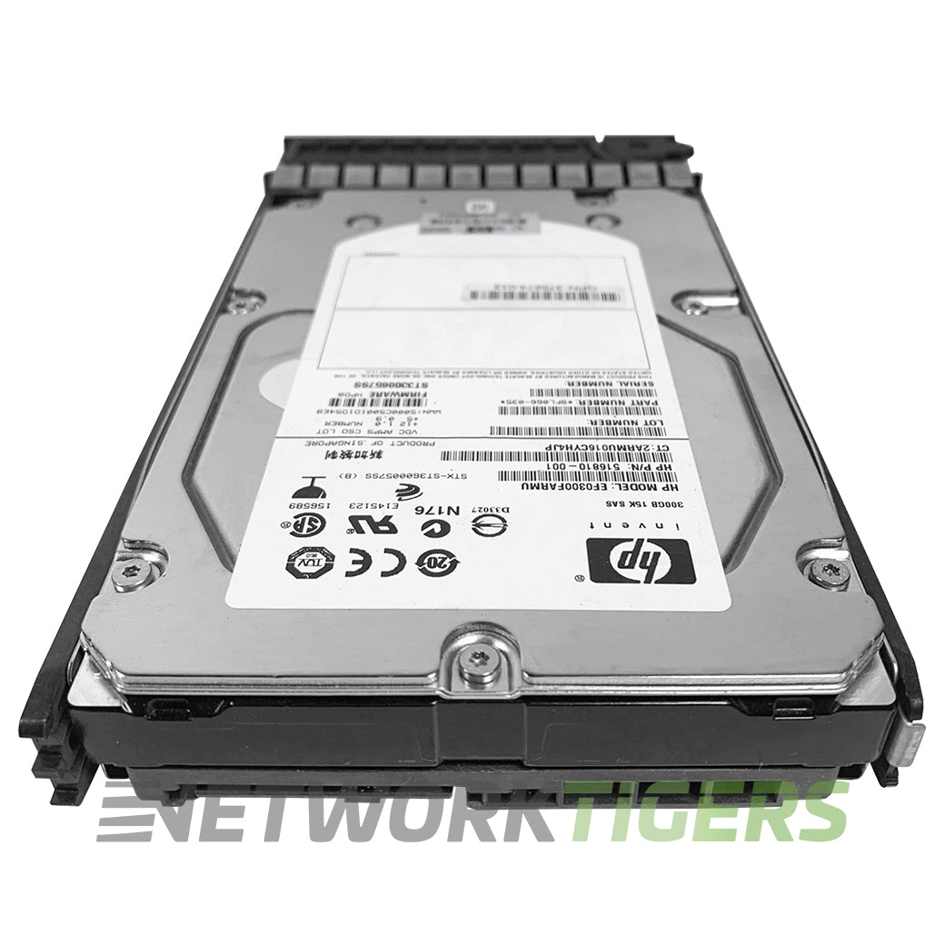 HPE EF0300FARMU 516810-001 LFF 3.5 Inch 300GB 15K SAS Hard Drive