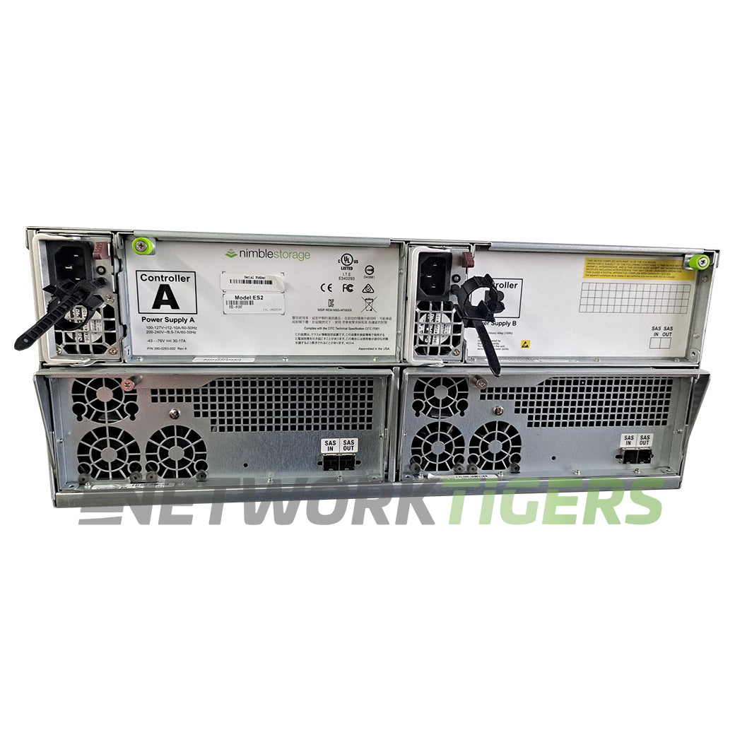 HPE ES2-H126T Nimble Storage Expansion Shelf w/ 126TB Hard Drive Capacity