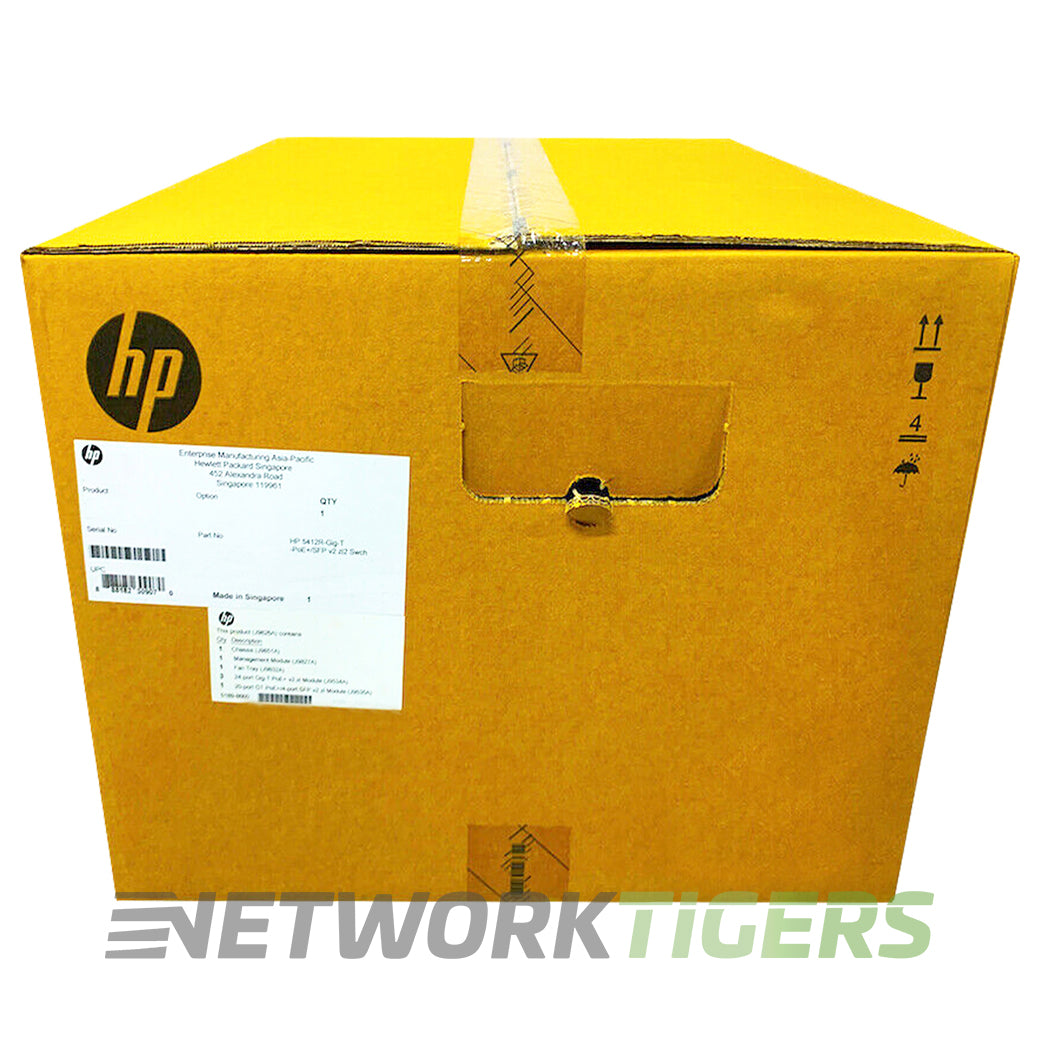 NEW HPE J9448A 96x 1GB PoE+ RJ45 4x 1GB SFP 8x Open Expansion Mod Slot Switch
