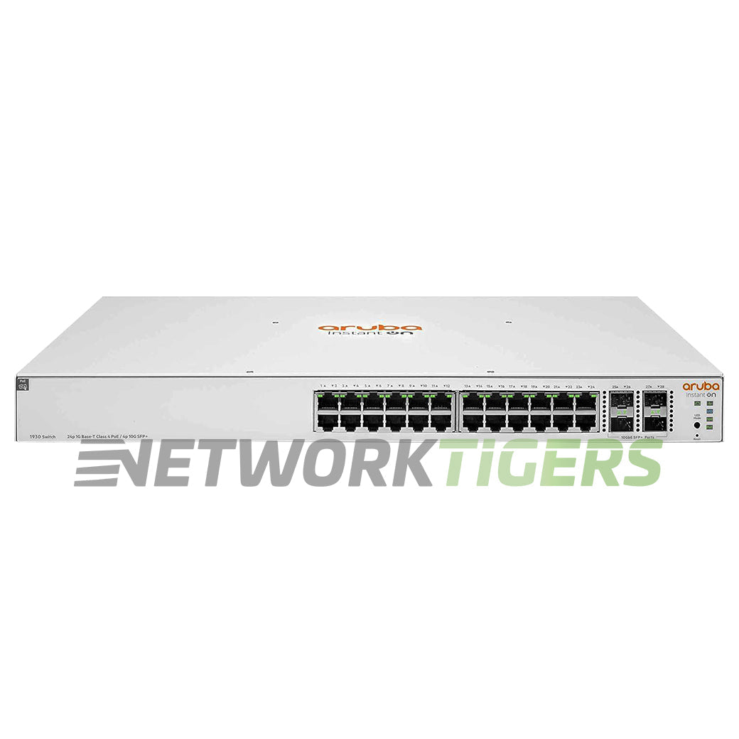 NEW HPE JL684B Aruba Instant On 1930 24x 1GB PoE+ RJ45 4x 10GB SFP+ Switch