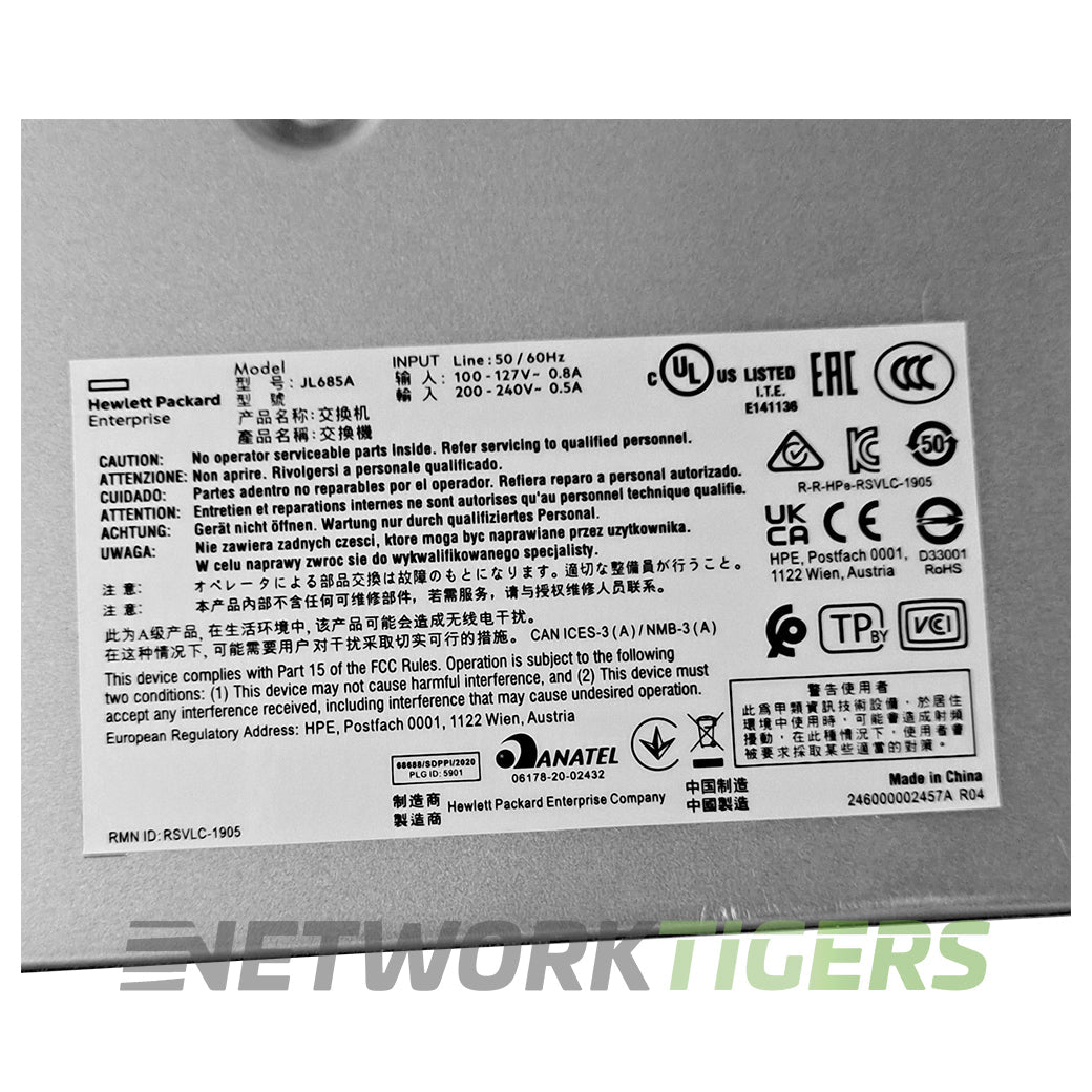 NEW HPE Aruba JL685A Instant On 1930 48x 1GB RJ45 4x 10GB SFP+ Switch