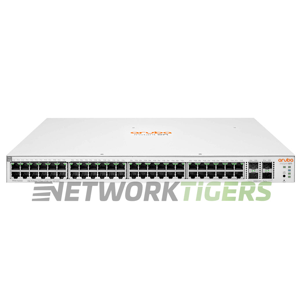 NEW HPE Aruba JL686B Instant On 1930 48x 1GB PoE+ RJ45 4x 10GB SFP+ Switch