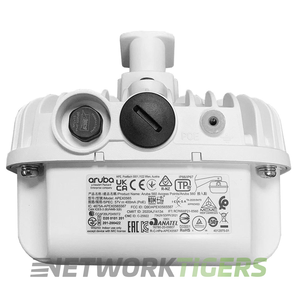 NEW HPE Aruba AP-565 R4W44A US Wi-Fi 6 802.11ax Internal Antenna Outdoor WAP