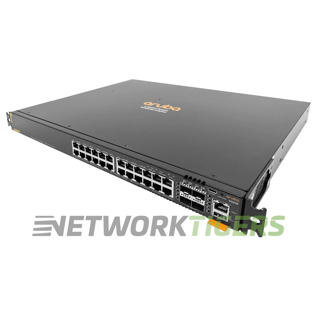 HPE Aruba S0M82A CX 6200F Series 24x 1GB PoE+ RJ45 4x 1GB SFP Switch