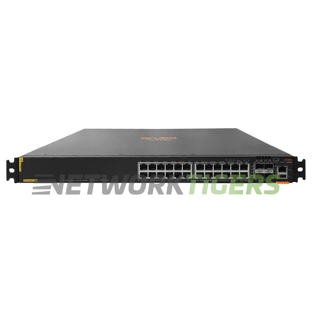 HPE Aruba S0M82A CX 6200F Series 24x 1GB PoE+ RJ45 4x 1GB SFP Switch