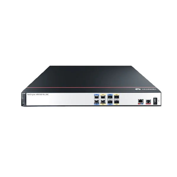 Huawei NetEngine AR6140-9G-2AC – 2 Gbps SRU-400H Router, 8×GE LAN