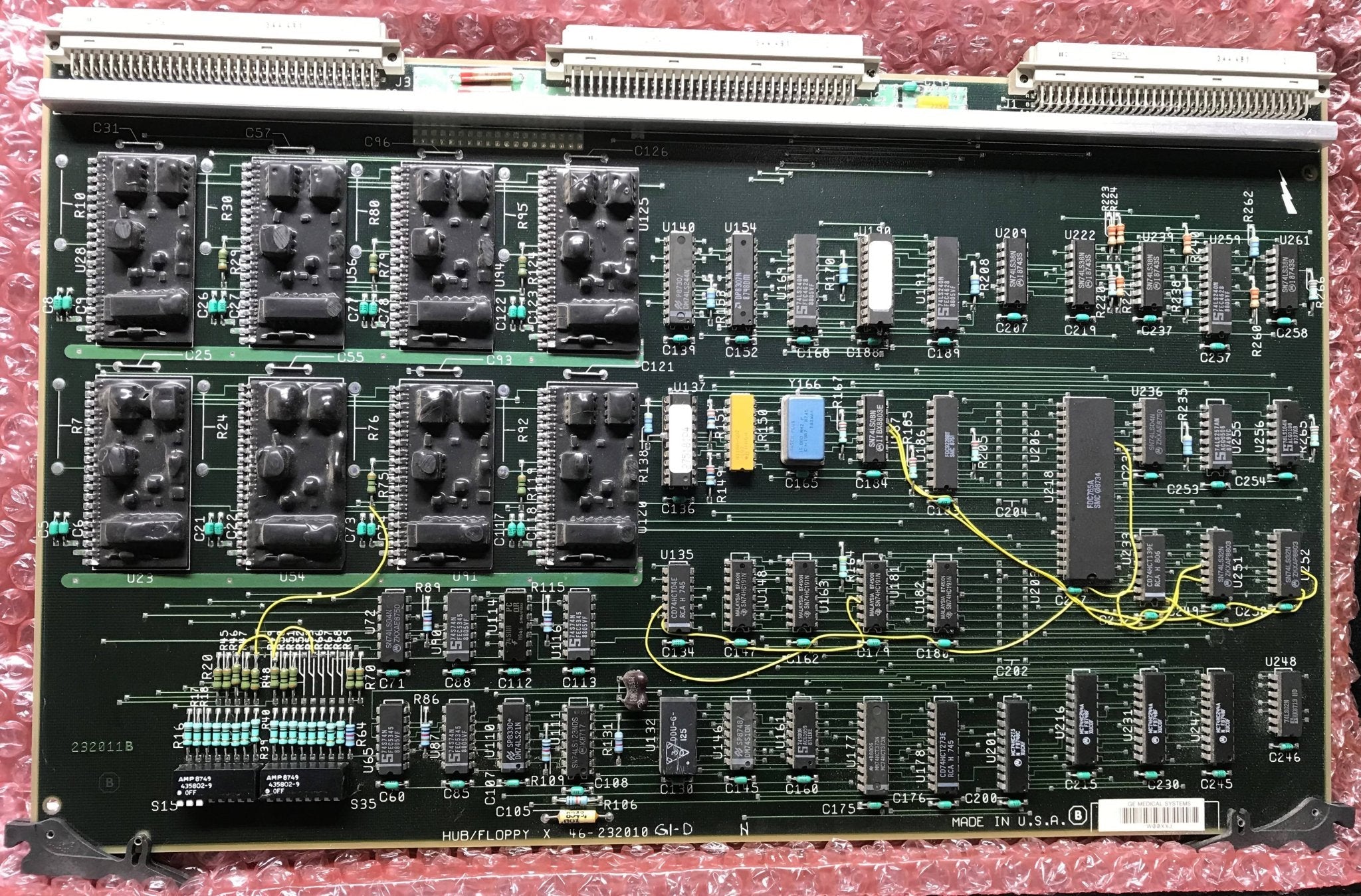 Hub/Floppy X Board ( 46-232010 G1-D ) GE Advantx