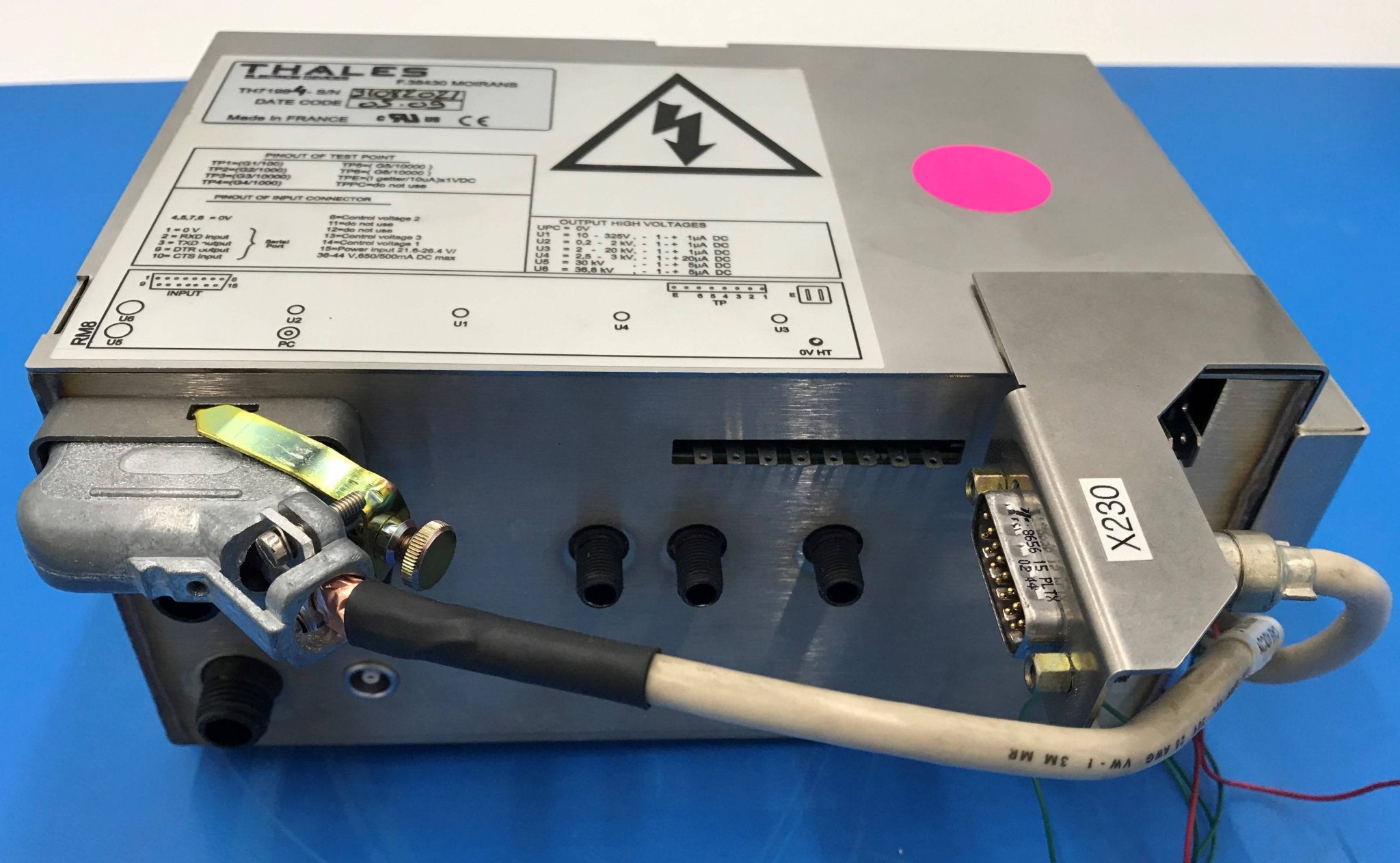 HV II POWER SUPPLY (TH7198-4) Thales