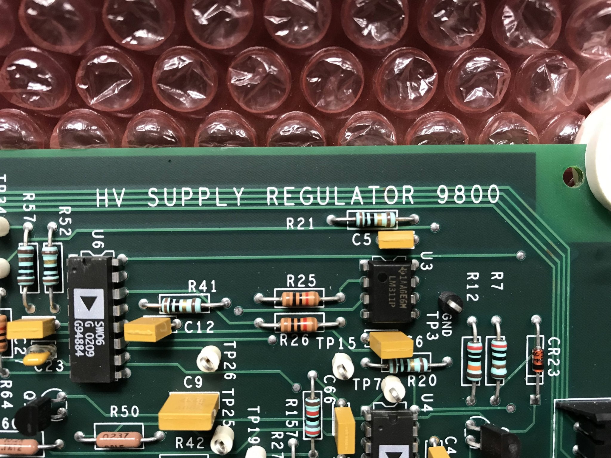 HV Supply Regulator PCB (00-878729-05 C) GE OEC 9800