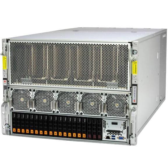 SYS-821GE-TNHR Supermicro GPU SuperServer , 2 x Platinum 8468, 32 x 64GB RAM, 2 x 960GB SSD, 2 x 3.8TB SSD, NVIDIA 8-Way H100 HGX - NEW - 3 YEAR WARRANTY