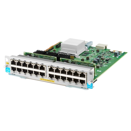 J9986A HPE Aruba Networking 24-port 10/100/1000BASE-T PoE+ MACsec v3 zl2 Module - RENEW