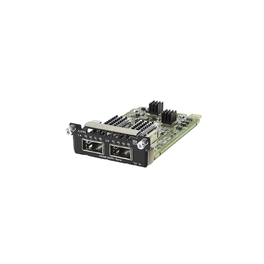 JL079A HPE Aruba 3810M/2930M 1-port QSFP+ 40GbE Module - RENEW