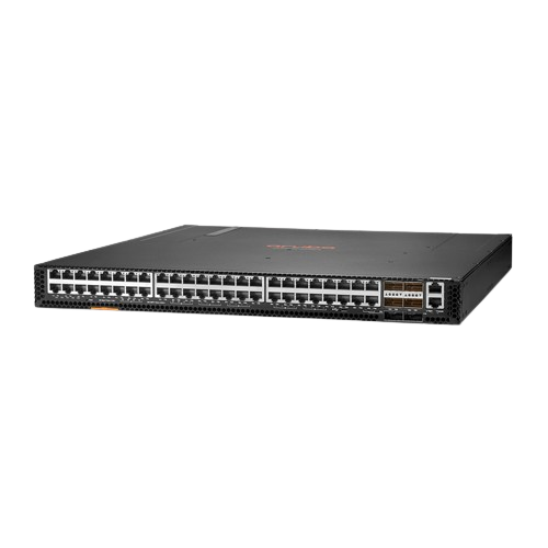 JL581A ARUBA 8320 48p 1G/10GBASE-T 6p 40G QSFP+ X472 5 Fans 2 Power Supply Switch Bundle - RENEW