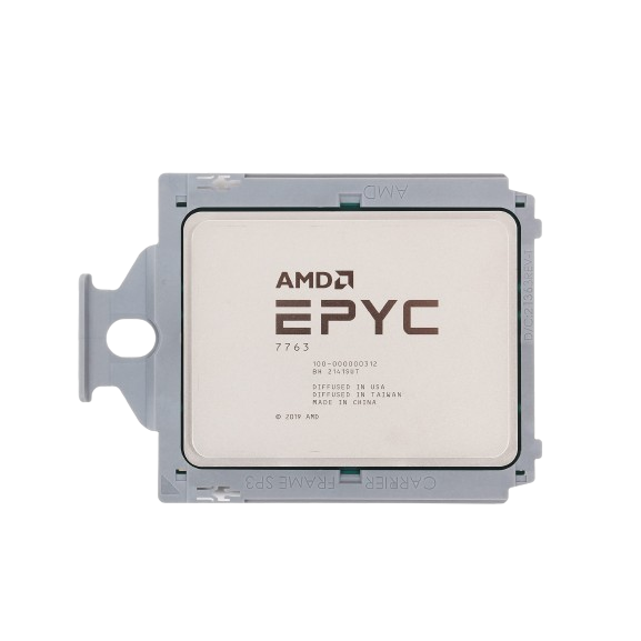 100-000000312AMD EPYC 7763 64 CORE PROCESSOR 2.45GHZ BASE / 3.5GHZ MAX 256MB L3 CACHE TDP 280W SP3 SOCKET ( MILAN ) ( 3RD GEN ) - REFURBISHED - MANUFACTURER UNLOCKED