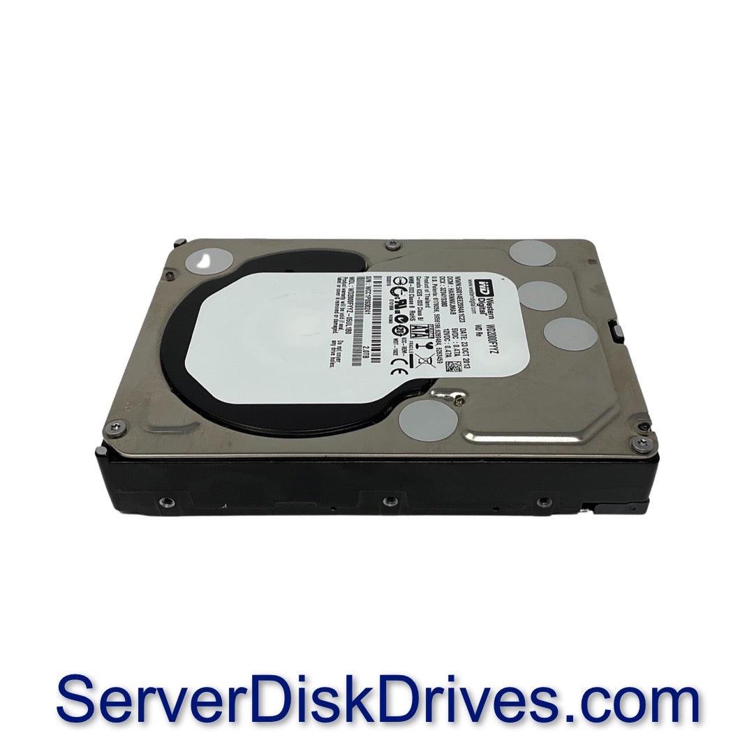WD2000FYYZ Western Digital 2TB 7.2K RPM 6Gbps 3.5" SATA Hard Drive
