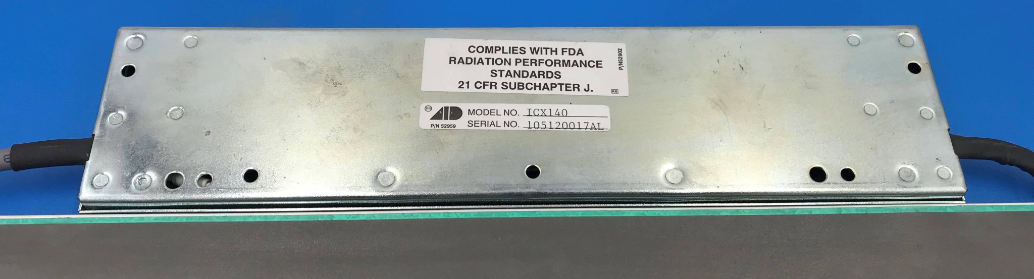 Ion Chamber/Automatic Exposure Control Expos-AID (52959 ICX140) AID/Varian