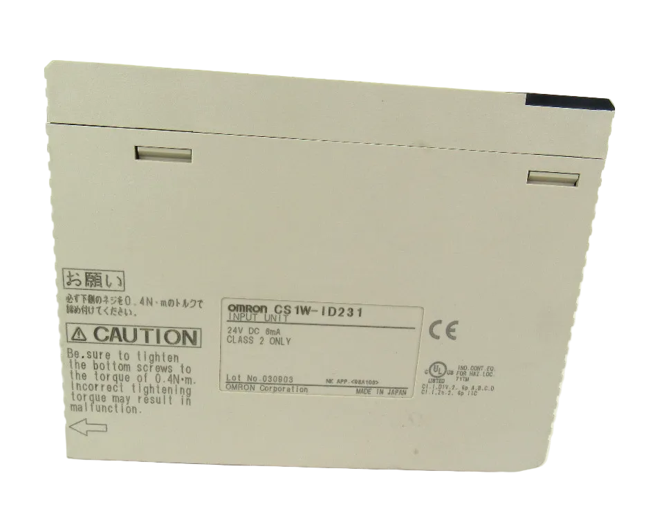 CS1W-ID231 | Omron 32-Point 24VDC Digital Input Module CS1