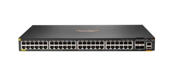 JL665A#AC3 - HPE Aruba CX 6300F 48-Ports 10/100/1000BASE-T Class4 PoE+ Layer 3 Rack-mountable Managed Network Switch with 4-Ports SFP56