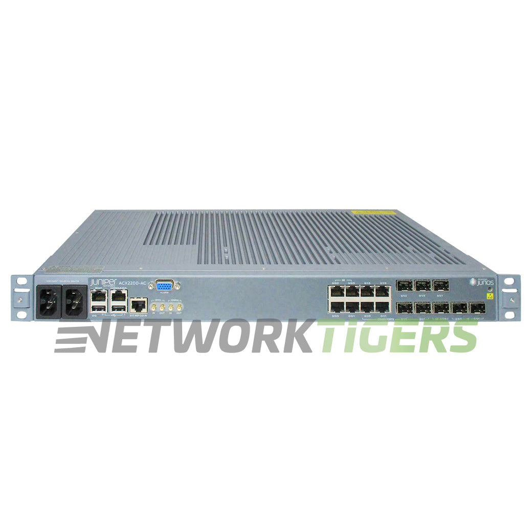 NEW Juniper ACX2200-AC 2x SFP+ 4x 1GB RJ45 4x 1GB Combo 2x SFP Junos Router