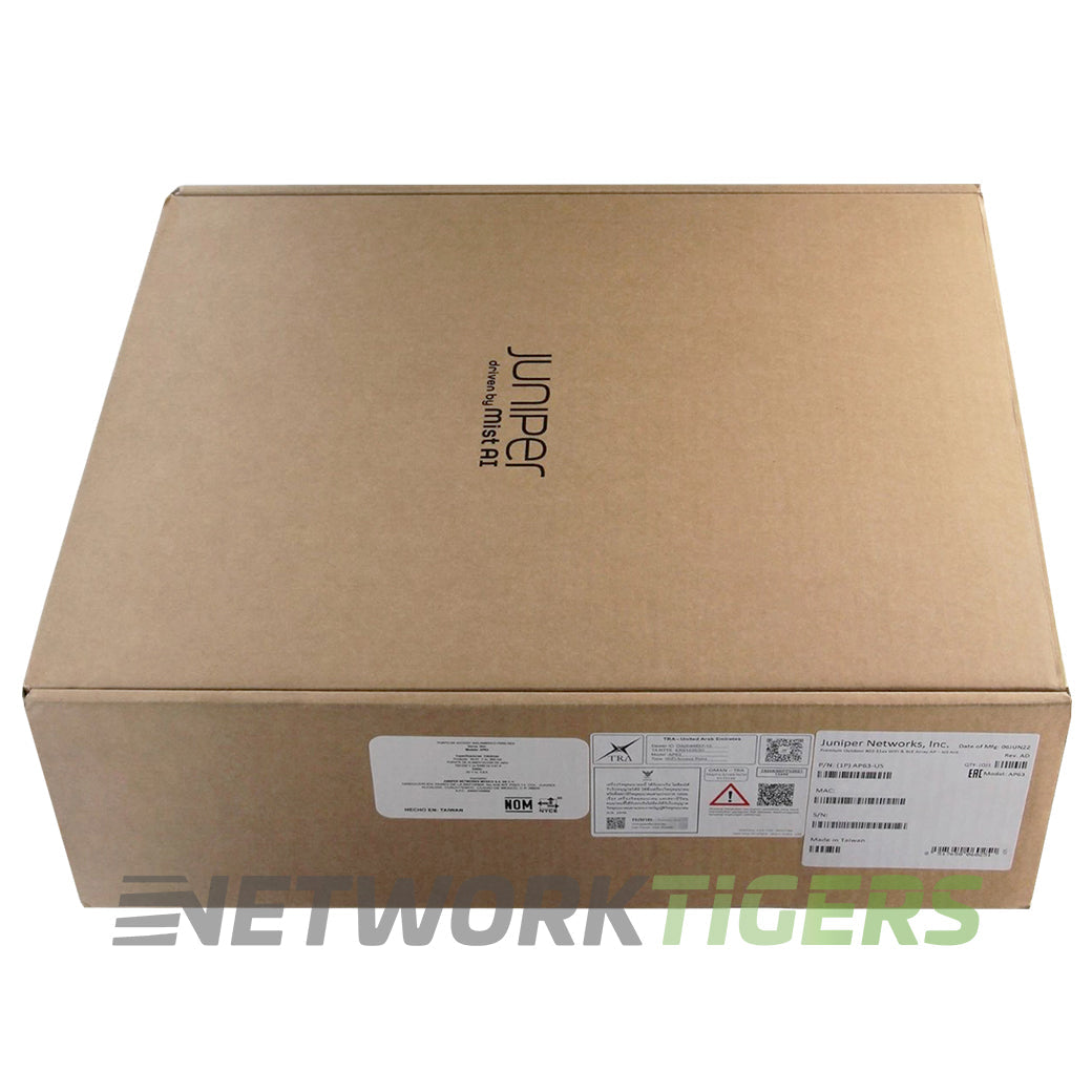 NEW Juniper AP63-US Wi-Fi 6 802.11ax US Internal Omni Antennas Unclaimed WAP