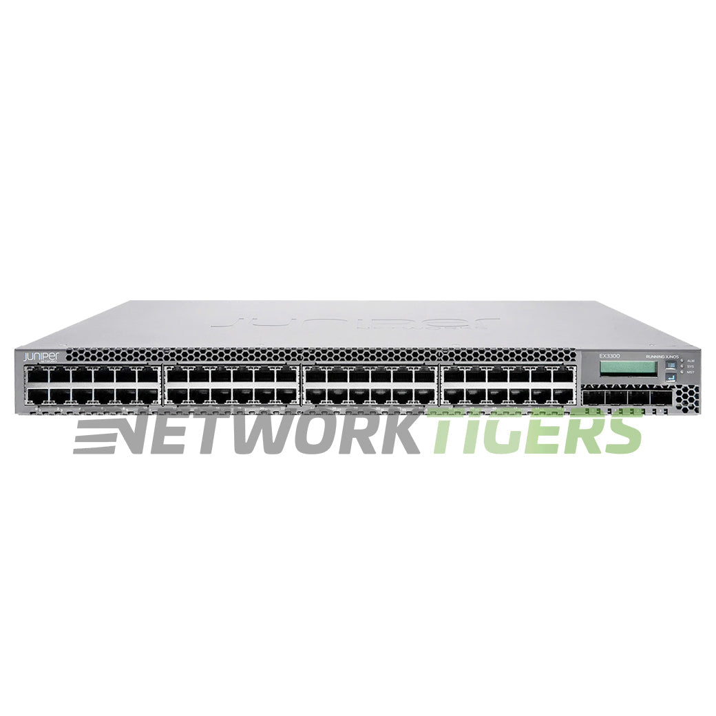Juniper EX3300-48T EX3300 Series 48x 1GB RJ45 4x 10GB SFP+ Switch