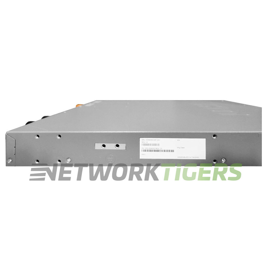 Juniper EX4300-32F-DC 32x 1GB SFP 4x 10GB SFP+ 2x 40GB QSFP+ F-B Air (DC) Switch