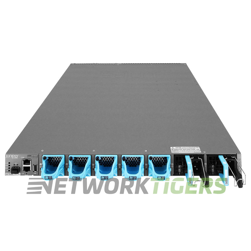 NEW Juniper EX4600-40F-AFI 24x 10G SFP+ 4x 40G QSFP+ B-F Airflow Switch