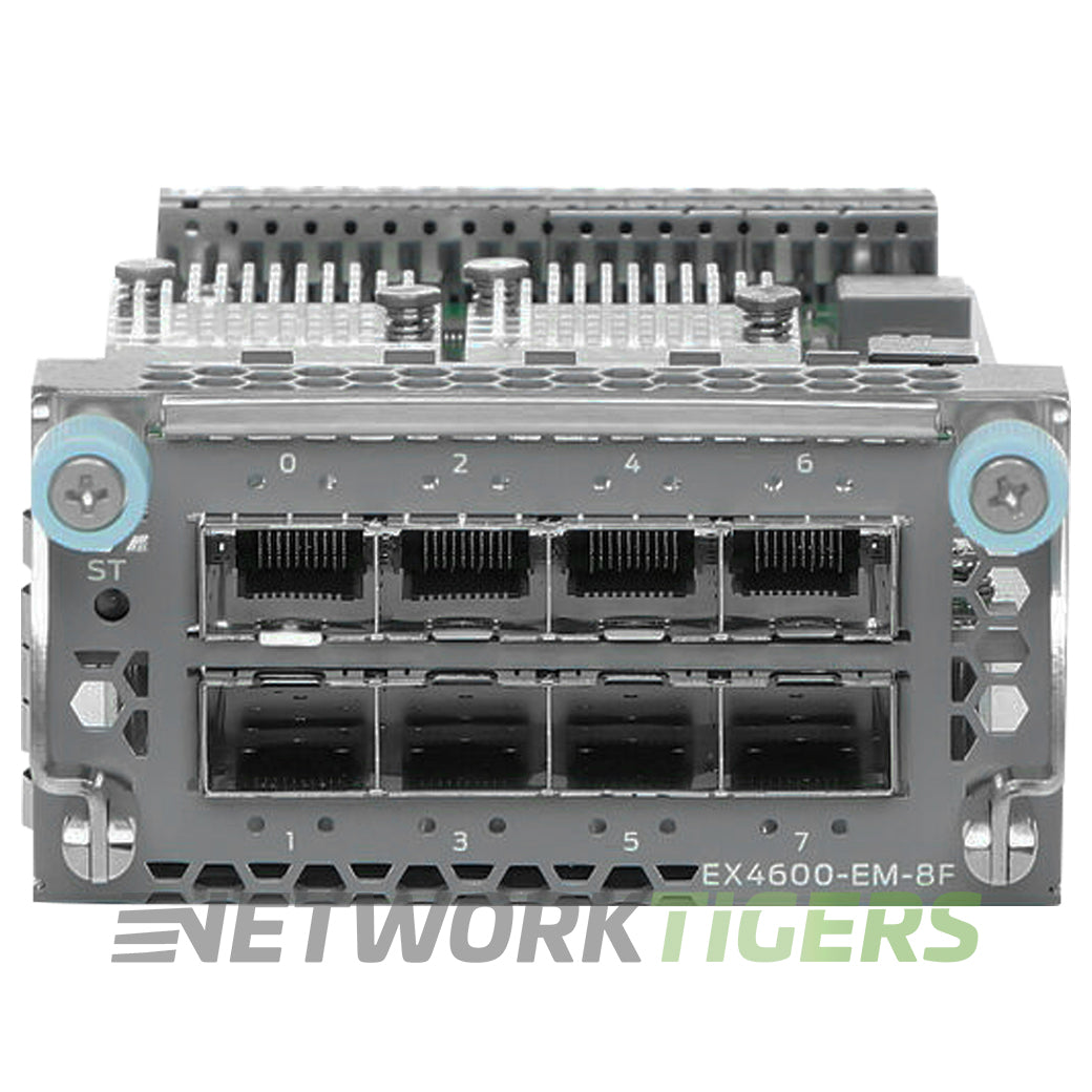 NEW Juniper EX4600-EM-8F QFX5100 Series 8x 10 Gigabit SFP+ Switch Module