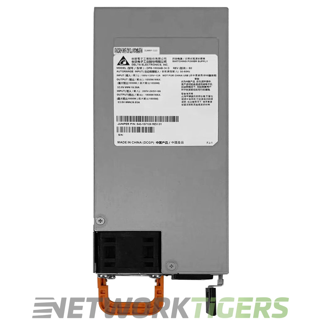 NEW Juniper JPSU-1600-C-AC-AFO EX4400 1600W AC F-B Air Switch Power Supply