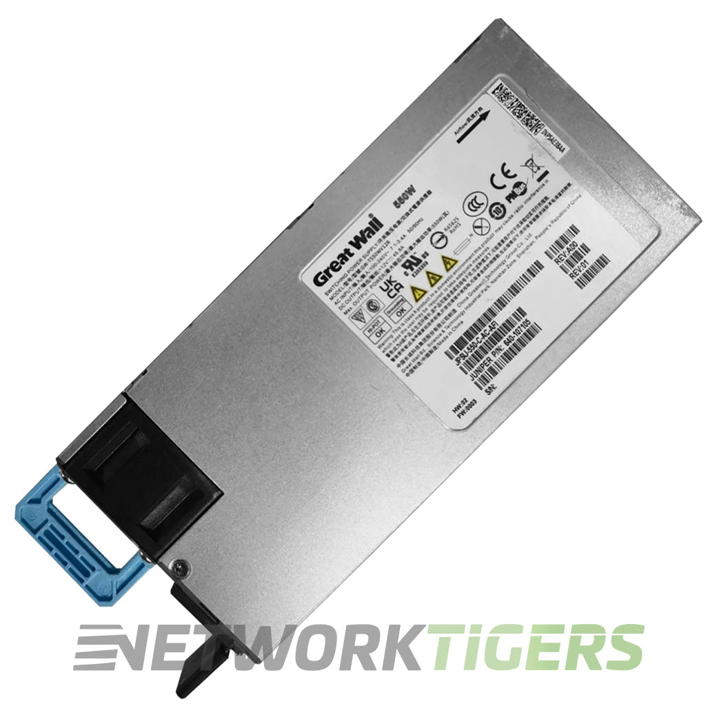 Juniper JPSU-550-C-AC-AFI EX4400 Series 550W AC B-F Airflow Switch Power Supply