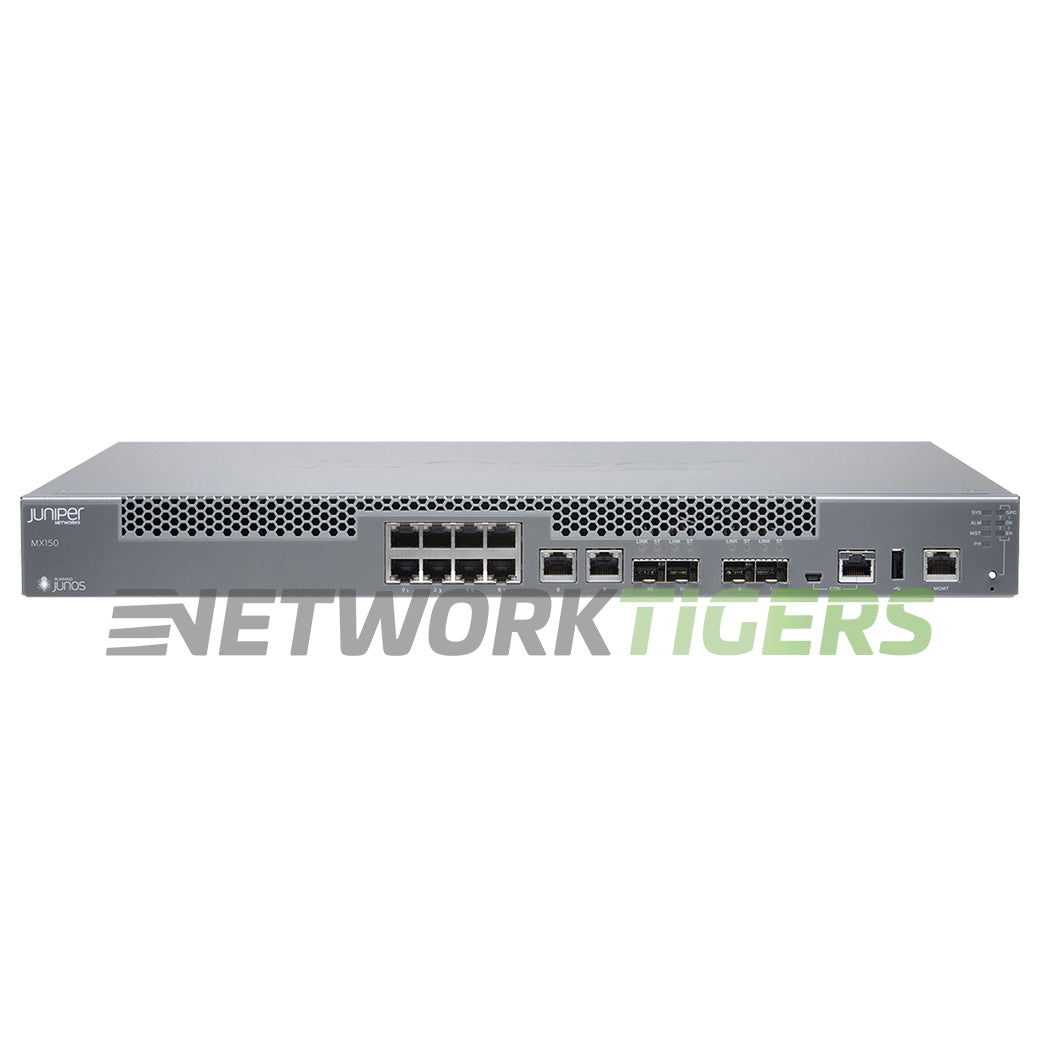 NEW Juniper MX150-R 10x 1GB RJ45 2x 1GB SFP 10GB SFP+ Router