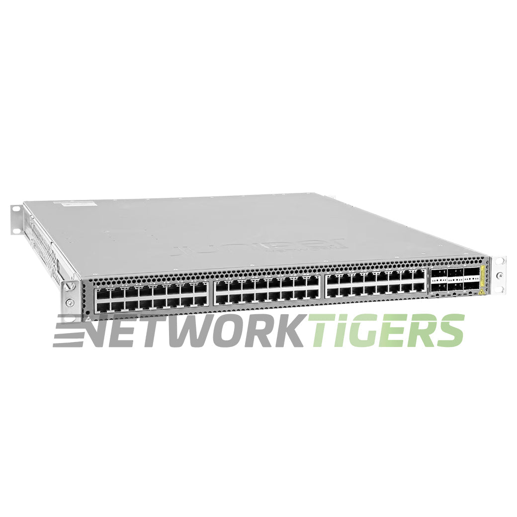NEW Juniper QFX5100-48T-AFI 48x 10GB Copper 6x 40GB QSFP+ B-F Air Switch
