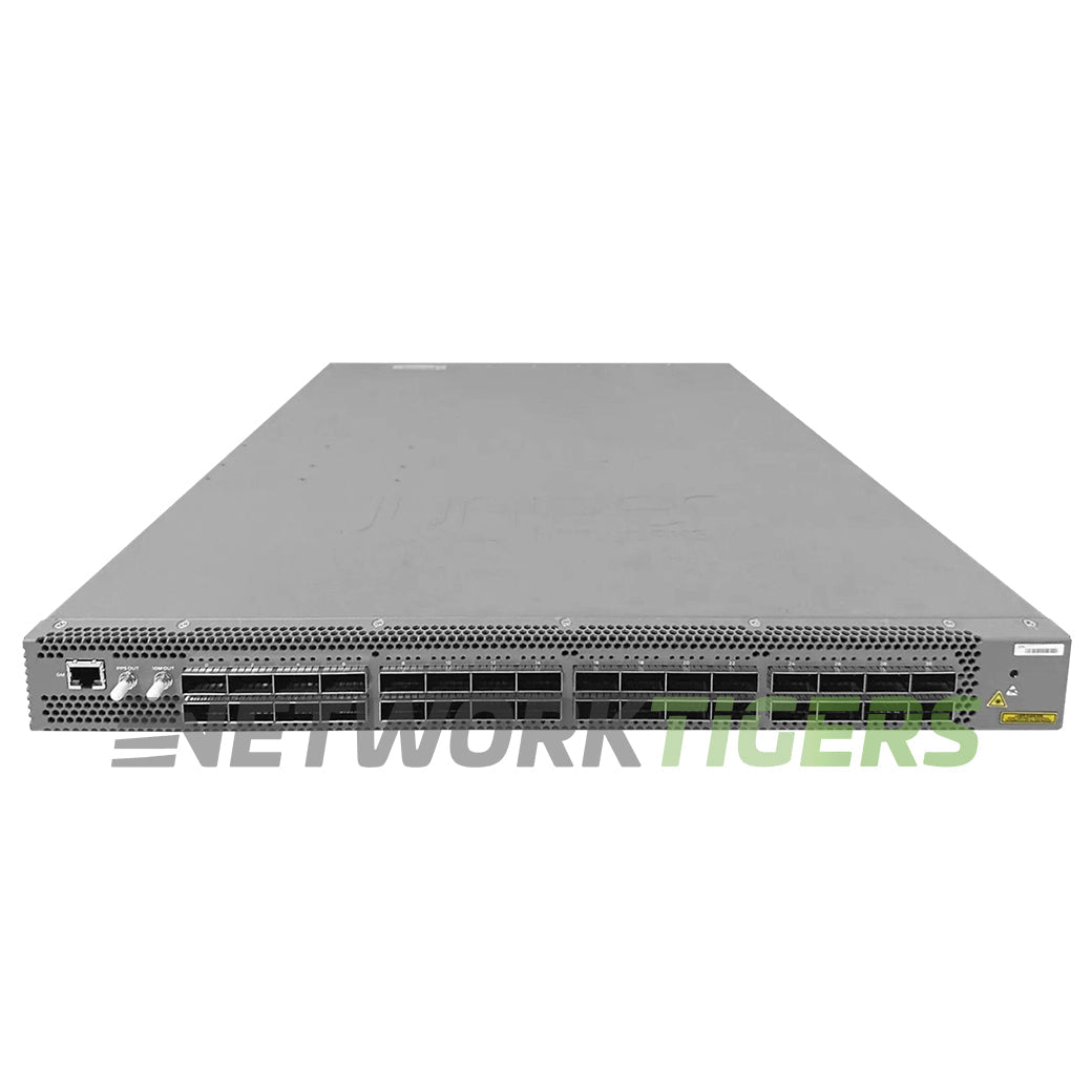NEW Juniper QFX5200-32C-DC-AFO 32x 100G QSFP28 Front-to-Back Airflow (DC) Switch
