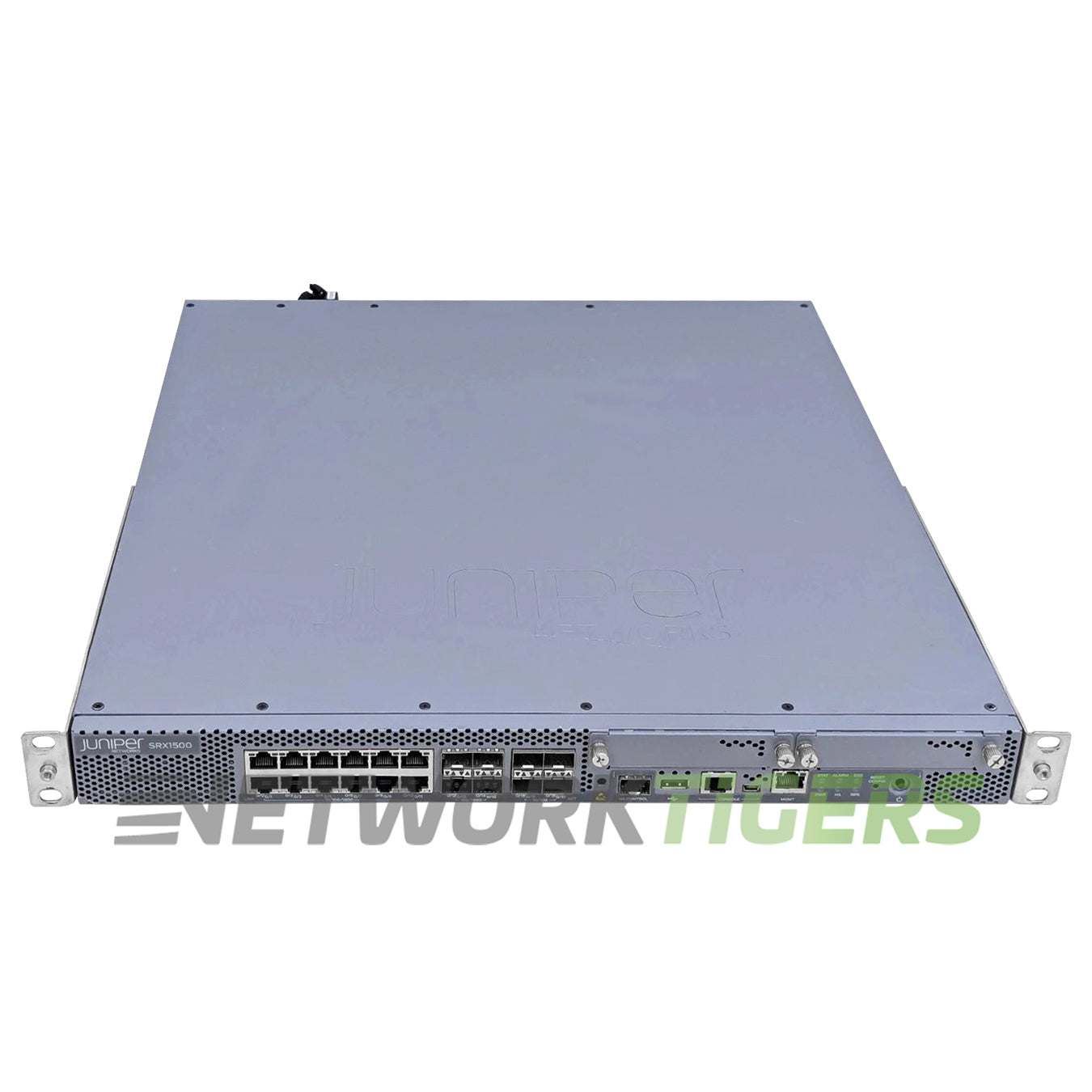 NEW Juniper SRX1500-AC 12x 1GB RJ45 4x 1GB SFP 4x 10GB SFP+ 2x PIM Firewall