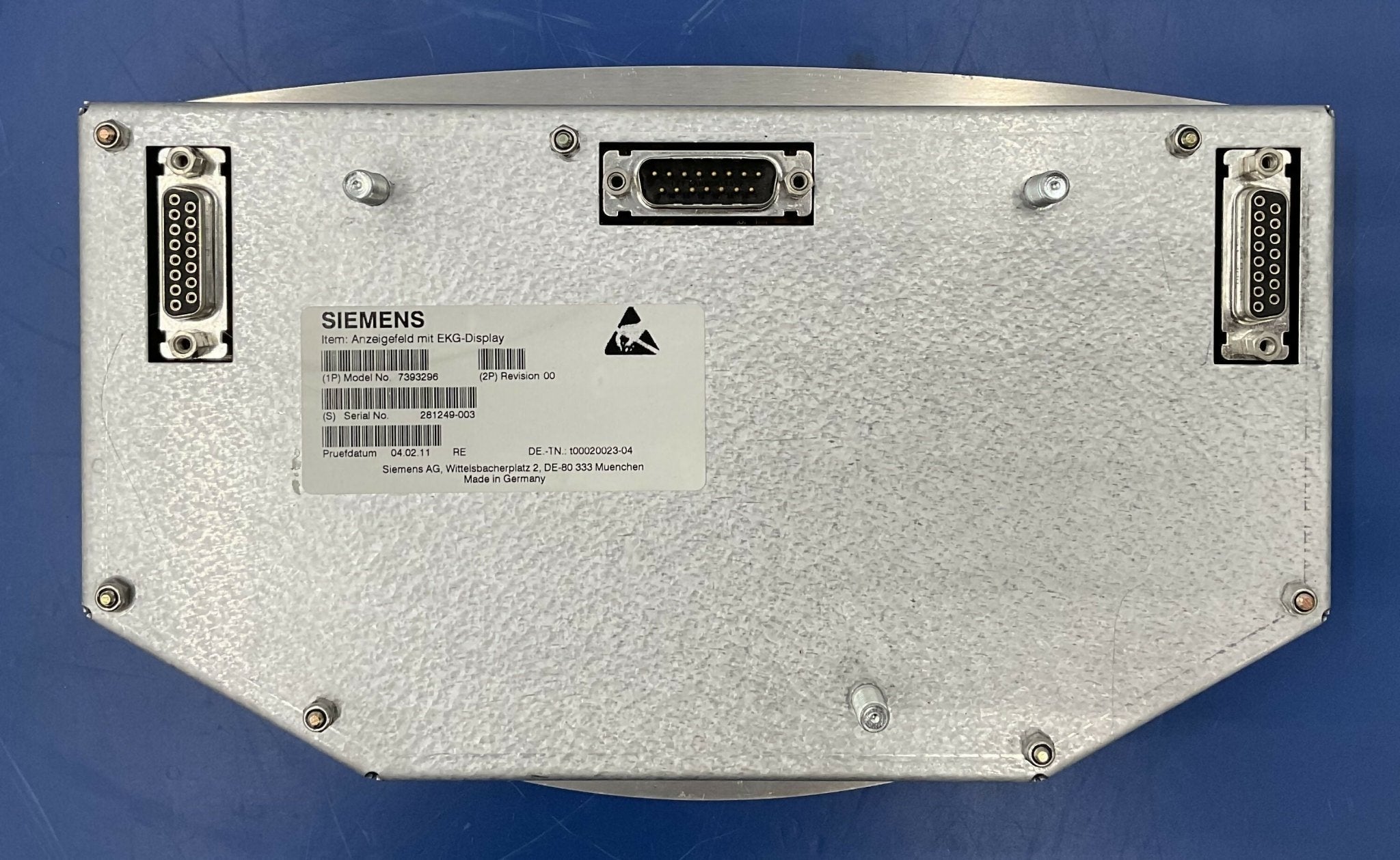 KEYBOARD_UPPER_CARDIAC (07393296/7393296) SIEMENS