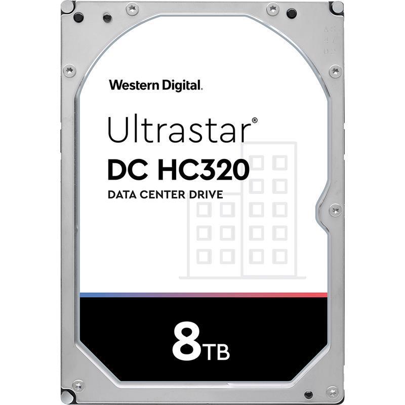 Fujitsu / Western Digital Ultrastar DC HC320 HUS728T8TAL5204 0B36415 8TB 7.2K RPM SAS 12Gb/s 512e SE 3.5in Recertified Hard Drive
