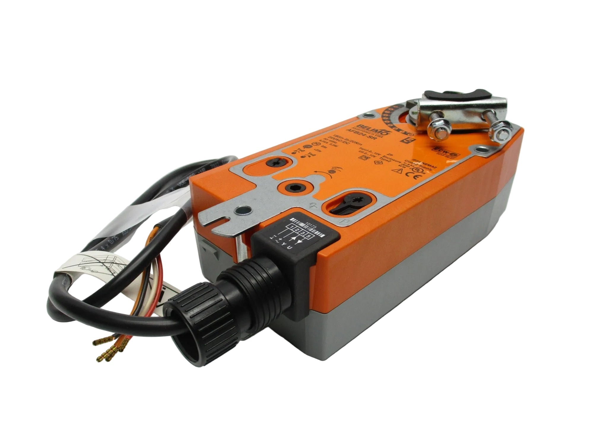 NFB24-SR | Belimo 90 In Lb Spring Return Modulating Damper Actuator 24V