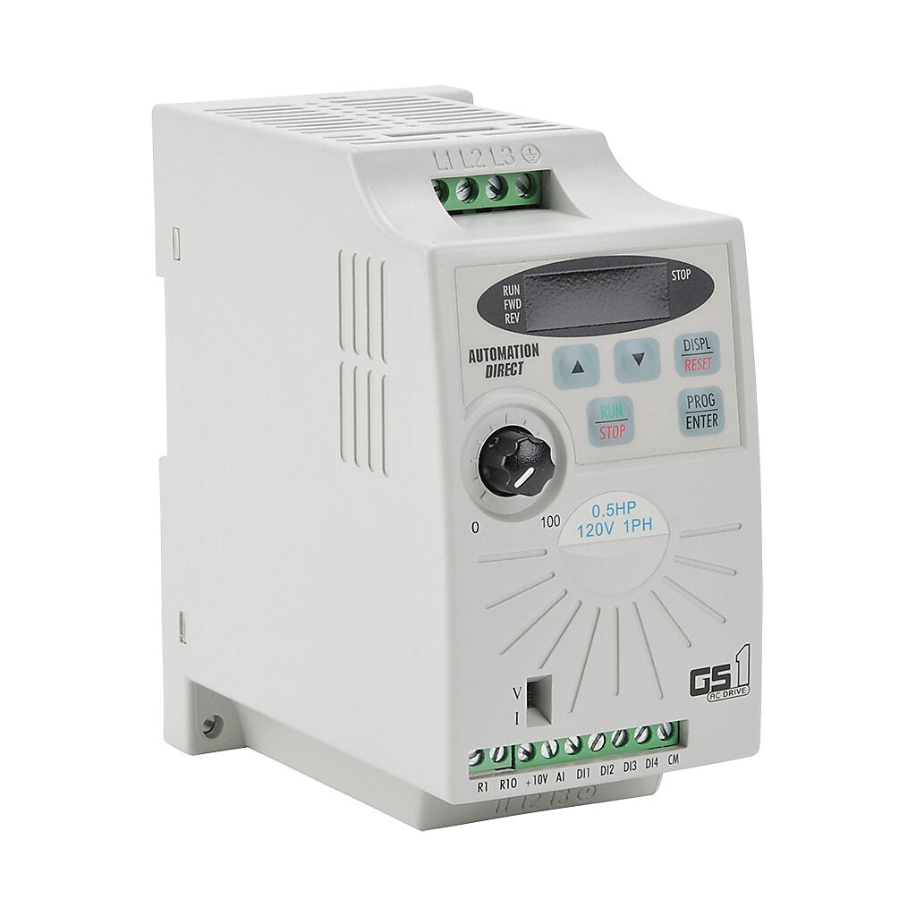 GS1-10P5 | Automation Direct GS1 1/2HP 120/230VAC AC Micro Drive RS-485