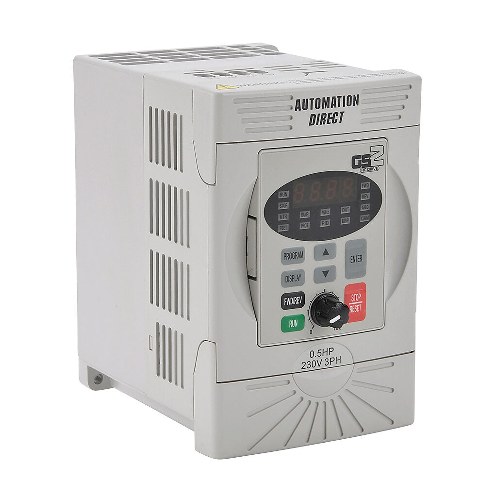 GS2-20P5 | GS2 Series 230VAC 0.5HP AC Micro Drive RS-485