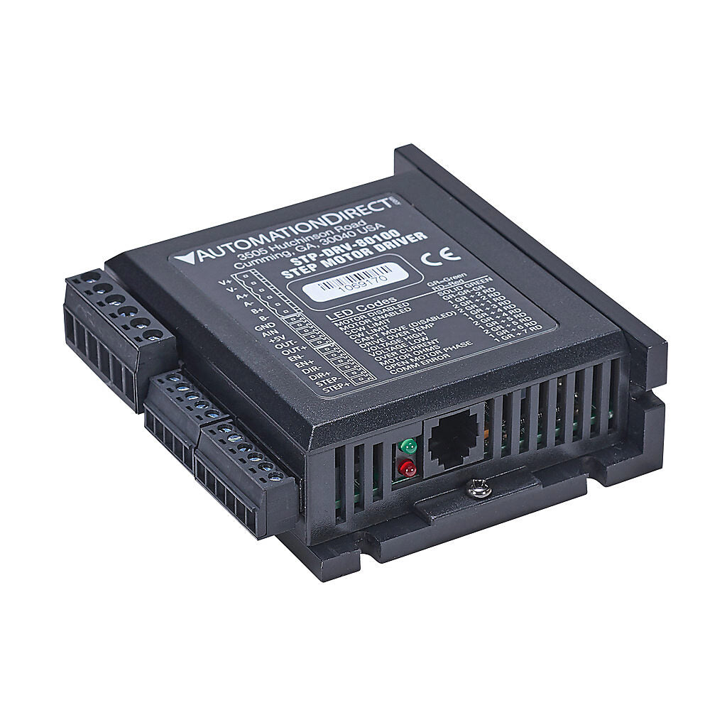 STP-DRV-80100 | Automation Direct SureStep 10A Open Loop Stepper Drive 24–80 VDC