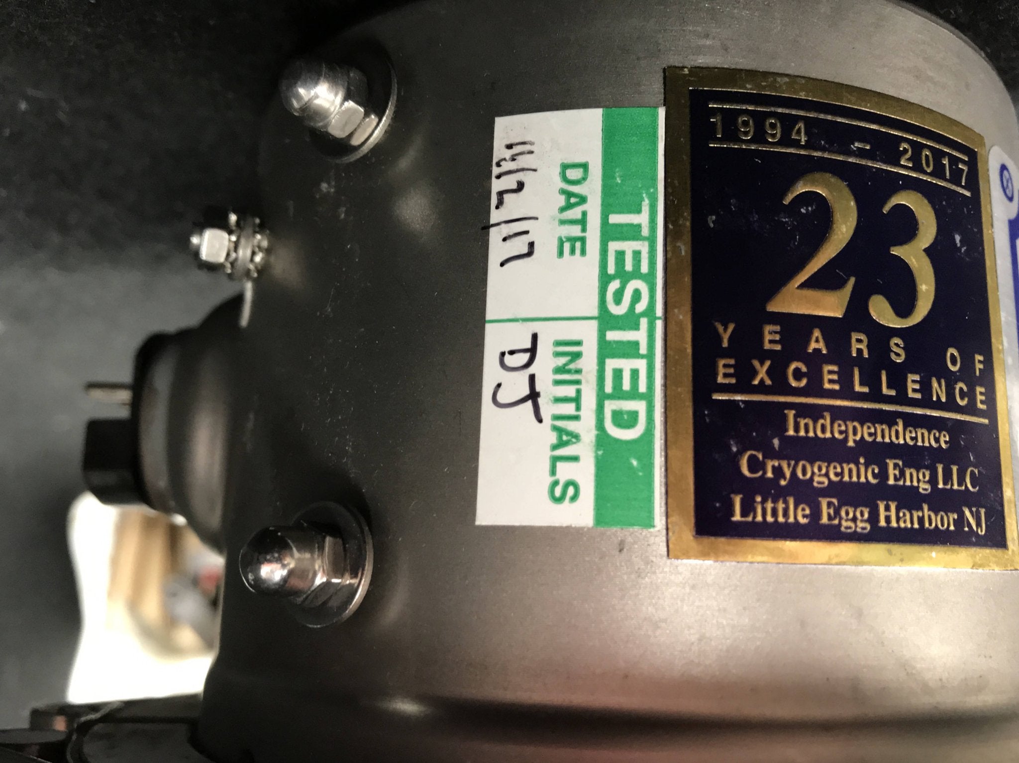Leybold Helium Cryogenic Coldhead (380036/RGD 55/100-1 SDF) Philips