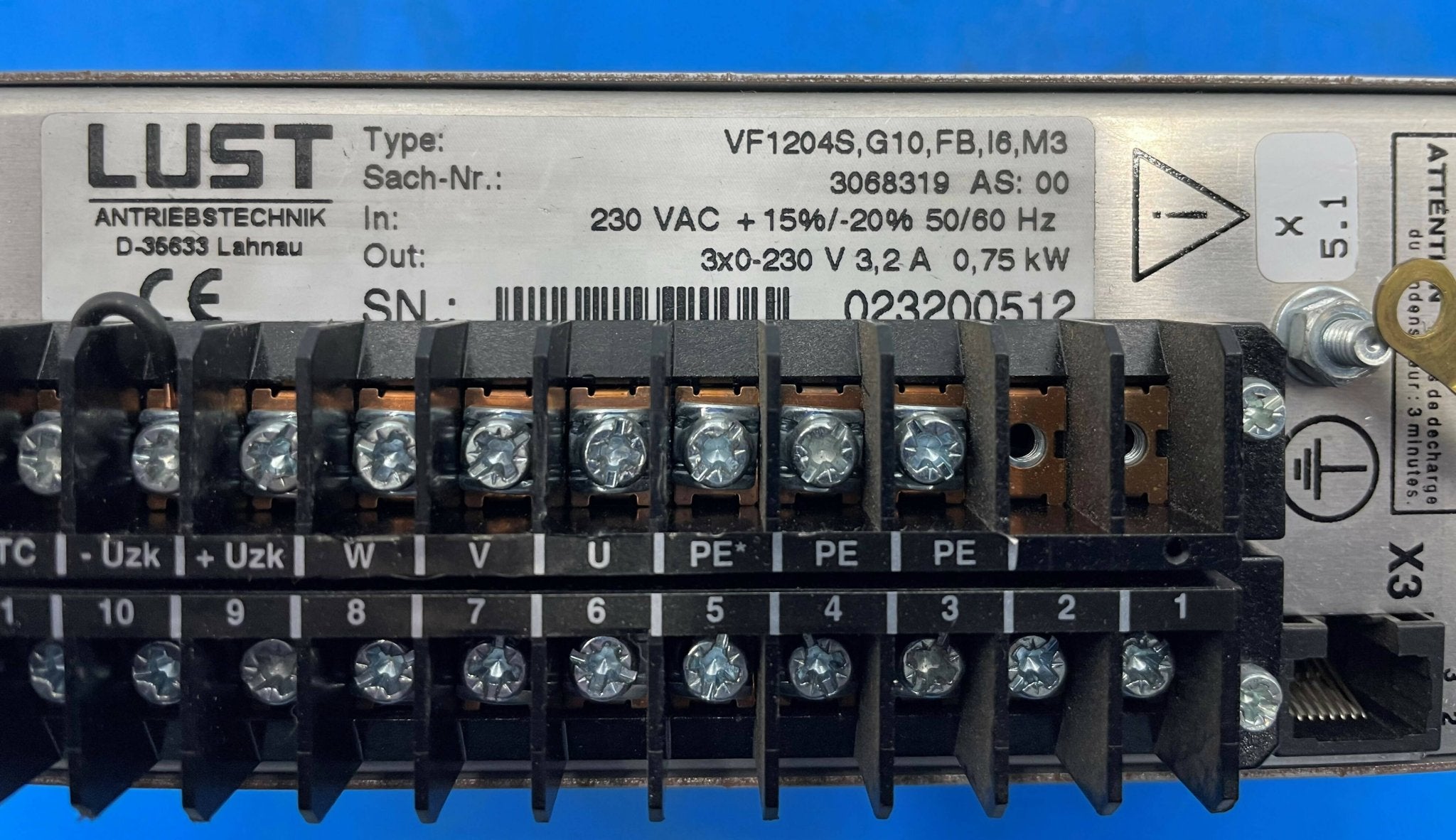 LUST Frequency Inverter (3068319) SIEMENS/LUST