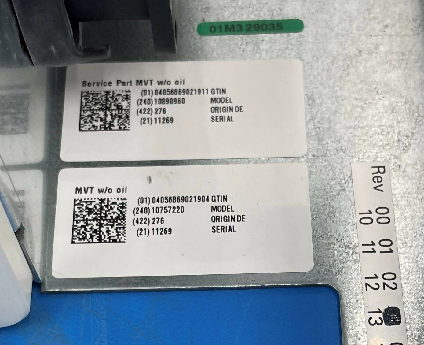MATRIX MVT W/O OIL (10757220/10890960/08365970) SIEMENS