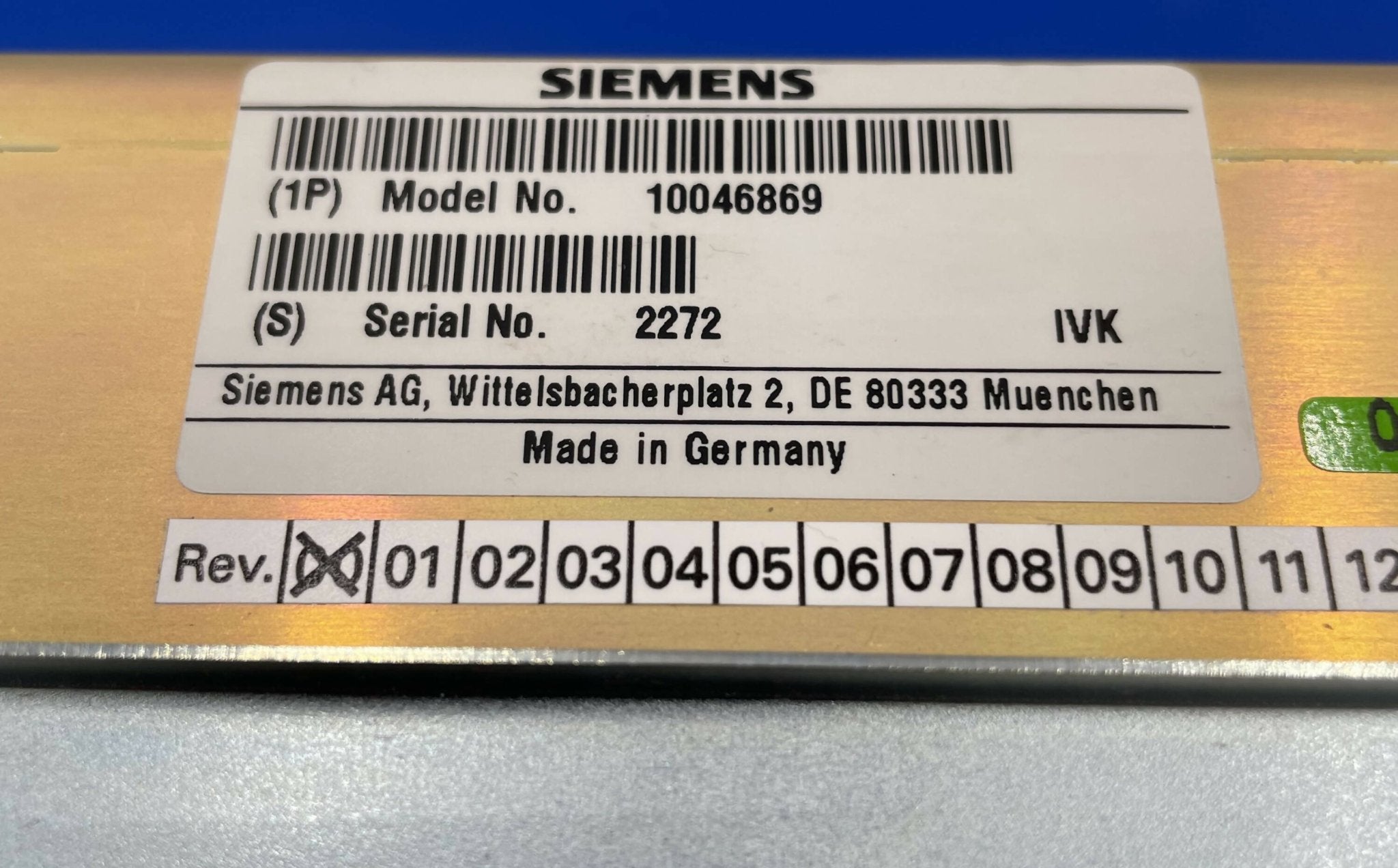 MCM4 STAND W/OUT D307 BOARD (10046869) SIEMENS
