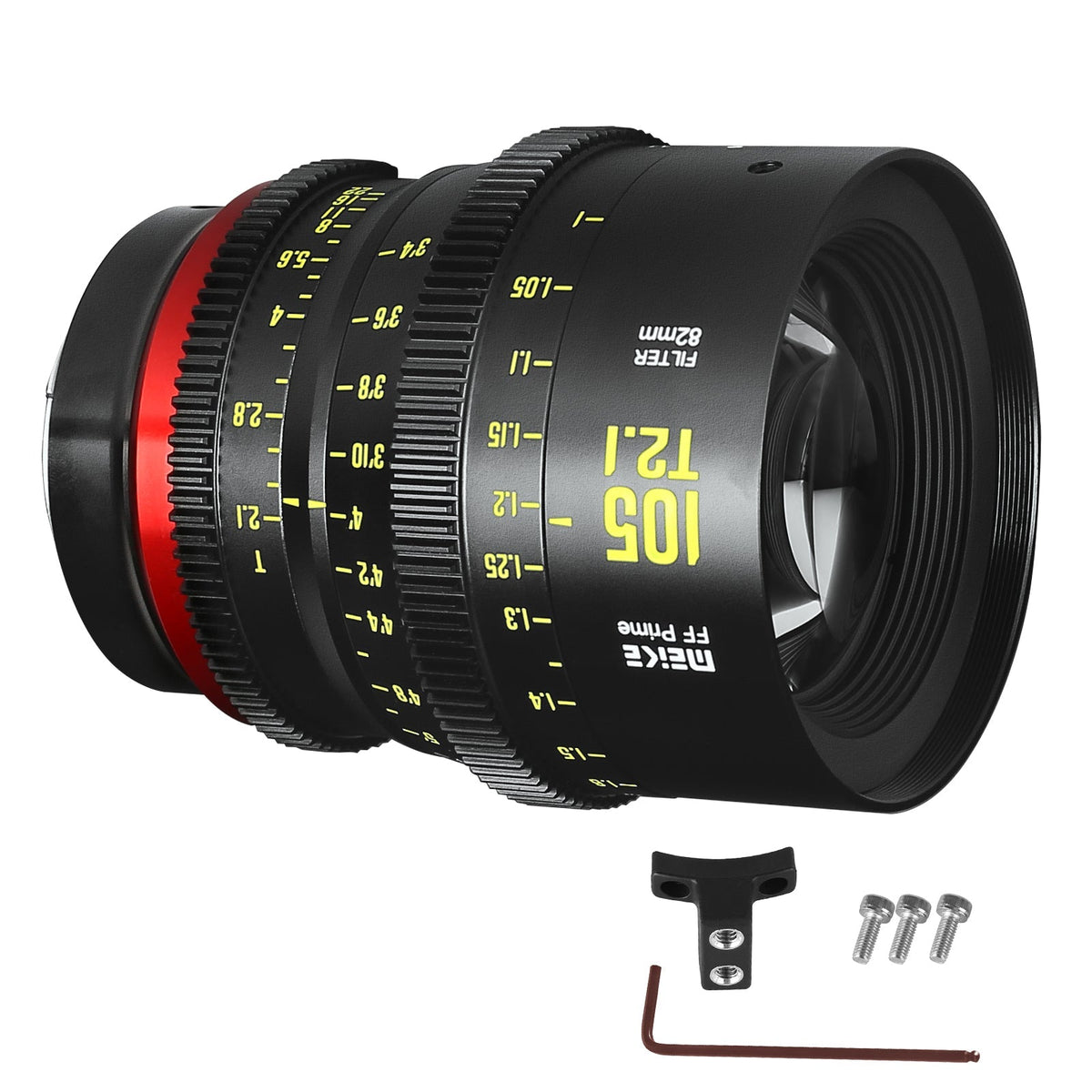 Meike Cinema Full Frame Cinema Prime 105mm T2.1 Lens (RF Mount)