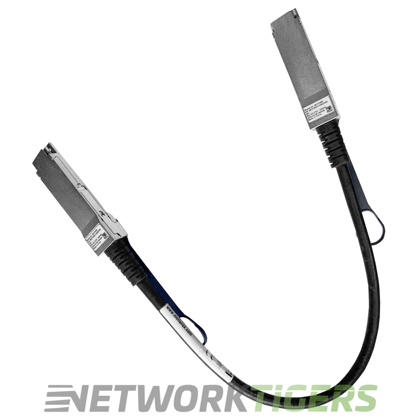 Nvidia Mellanox MCP1600-C00AE30N 0.5m 100GB QSFP28 Direct Attach Copper Cable